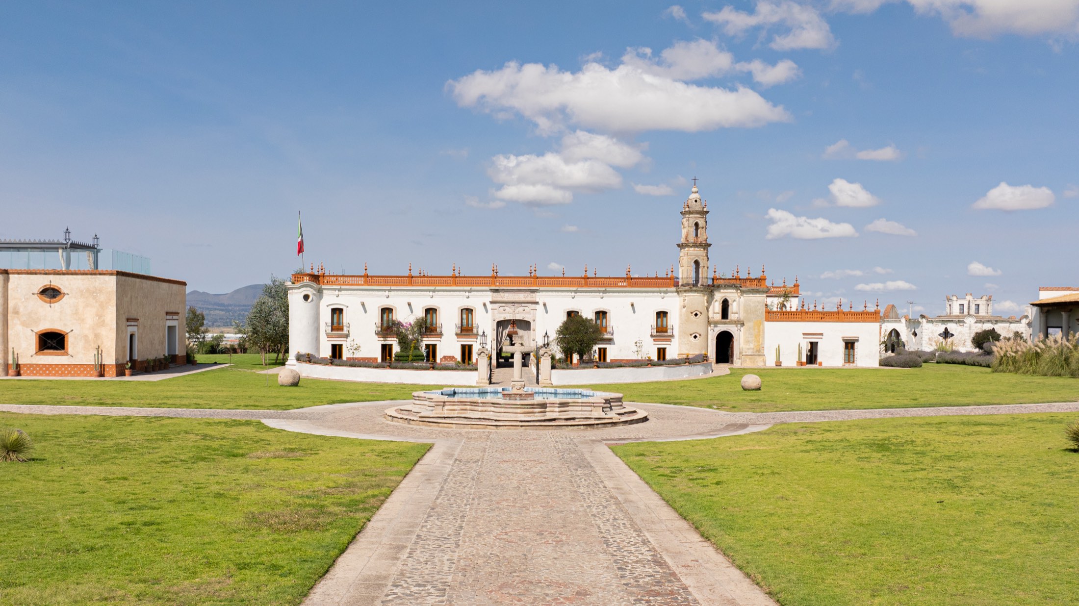 Vista aérea de la Hacienda Zotoluca