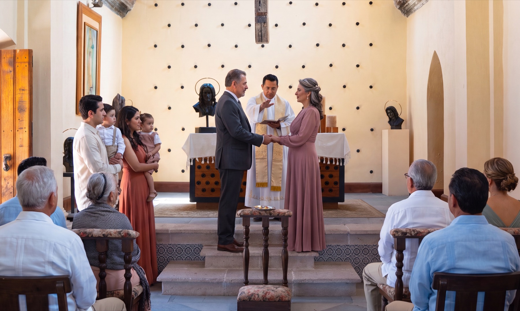 Momentos en la capilla