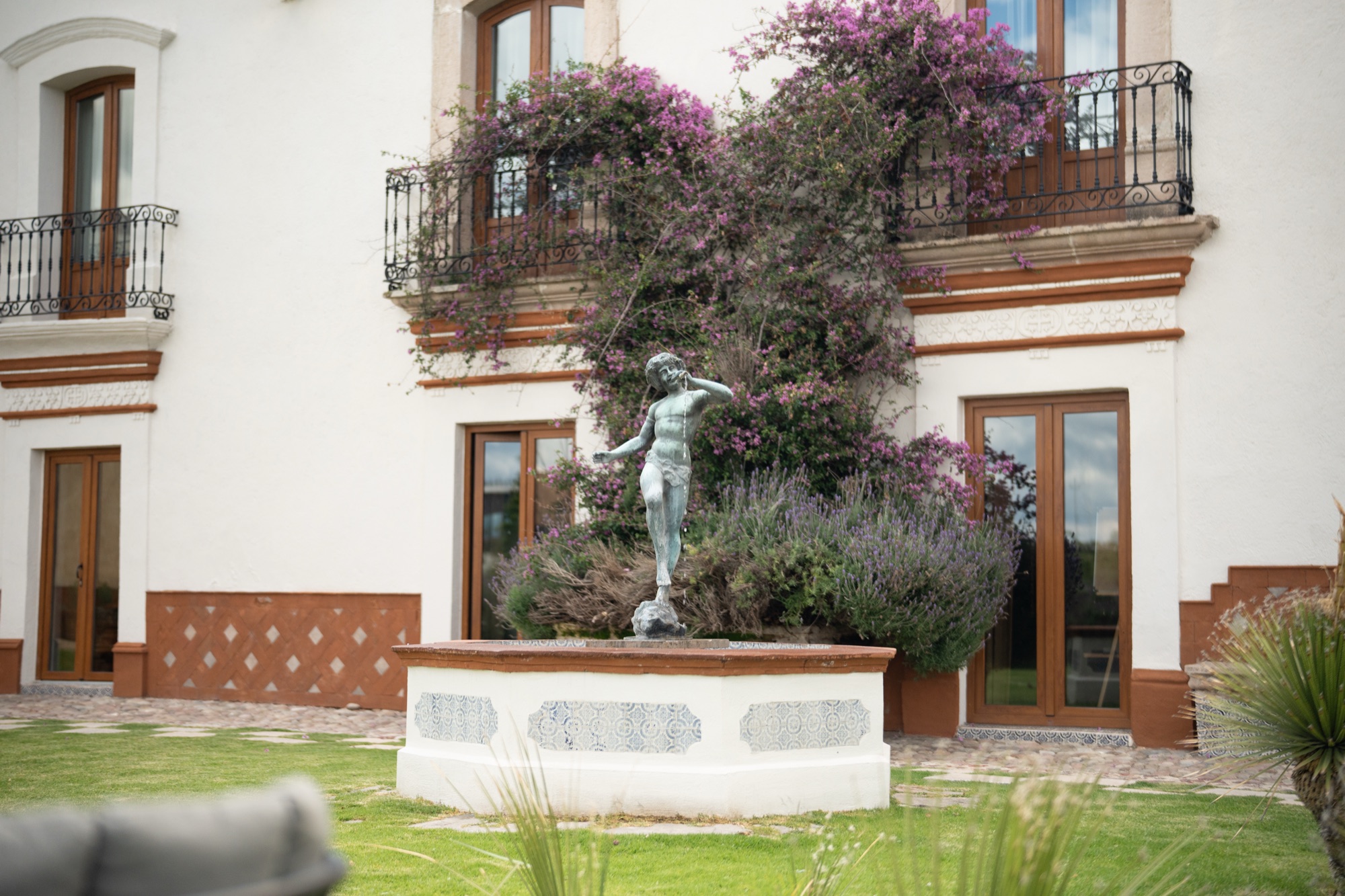 La hacienda como locación de producción