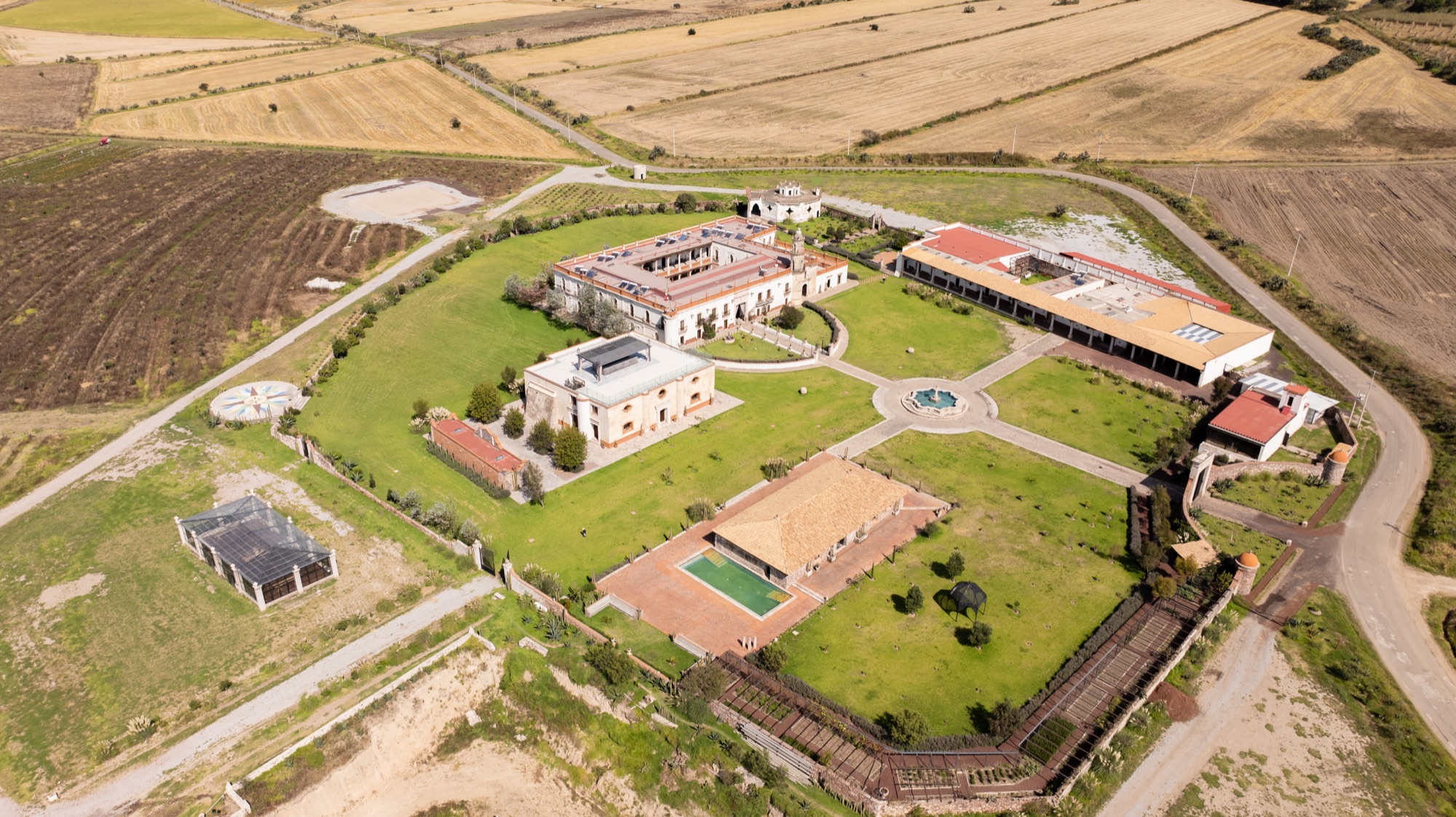 Detalle de la hacienda