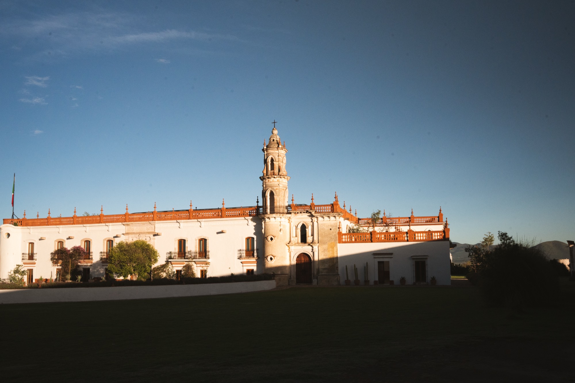 La Hacienda Zotoluca hoy, restaurada y abierta a sus huéspedes